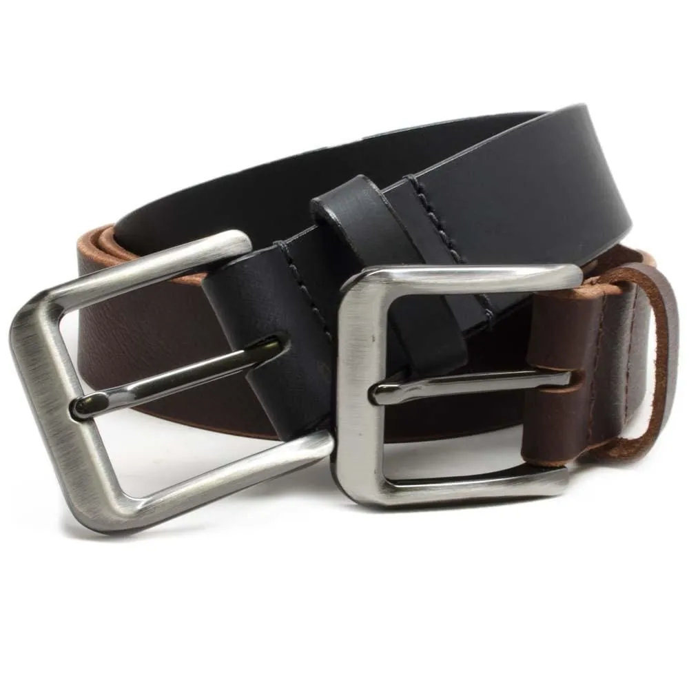 Appalachian Mountains Leather Belt Set by Nickel Smart®