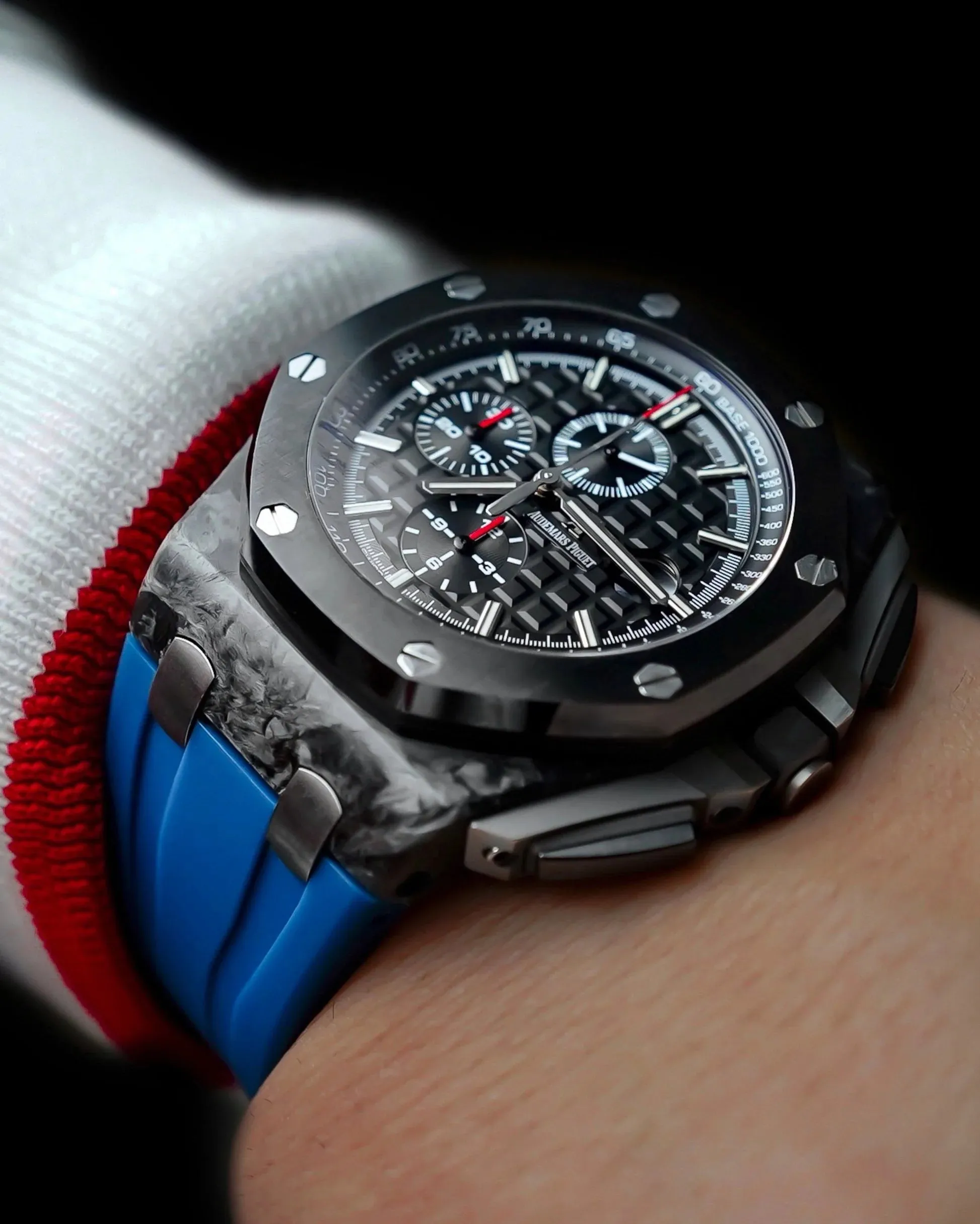 Audemars Piguet Gulfstream Blue Rubber Strap