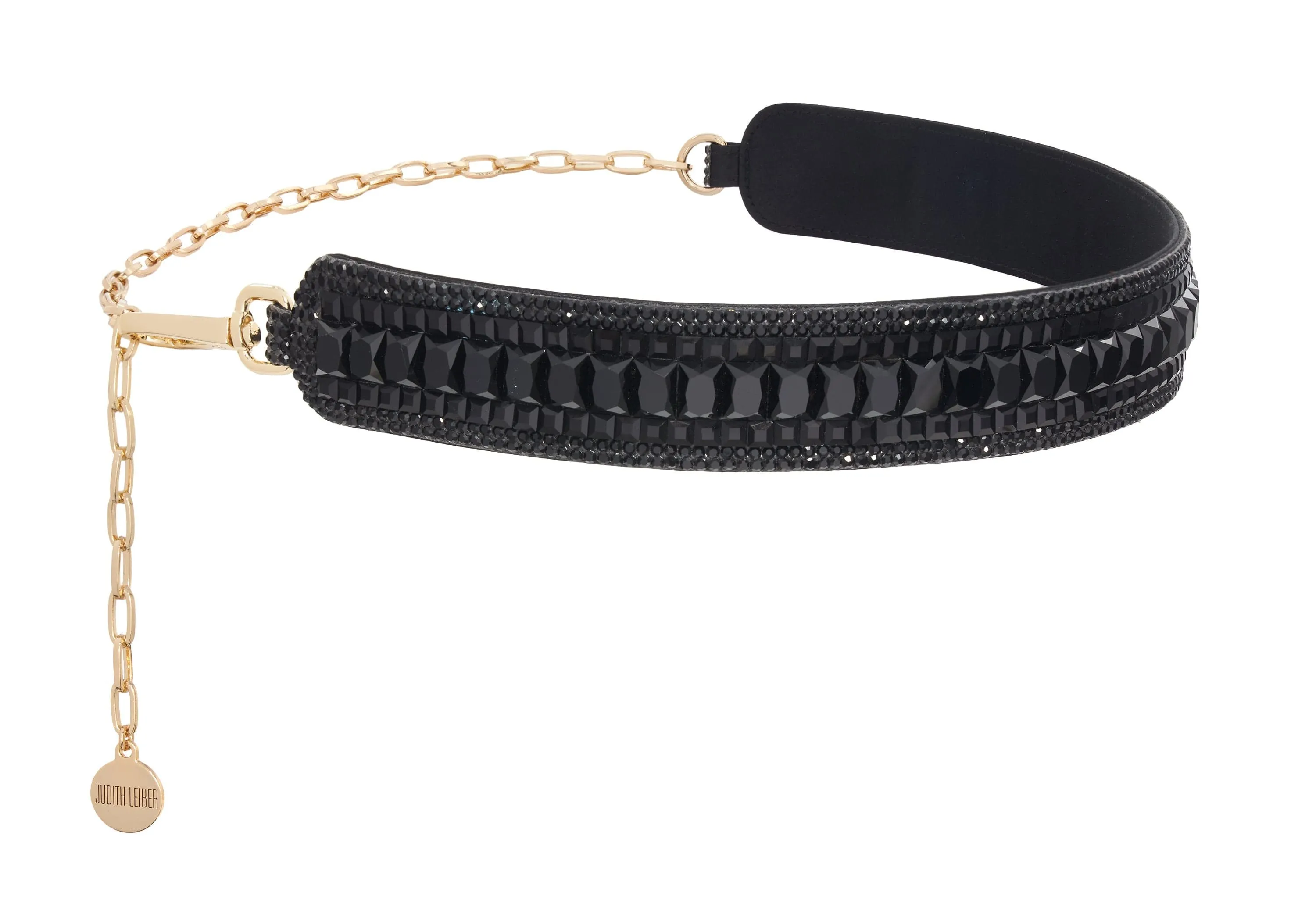 Baguette Deco Gems Belt Black