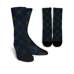 Bannatyne Tartan Crew Socks Cross Tartan Style