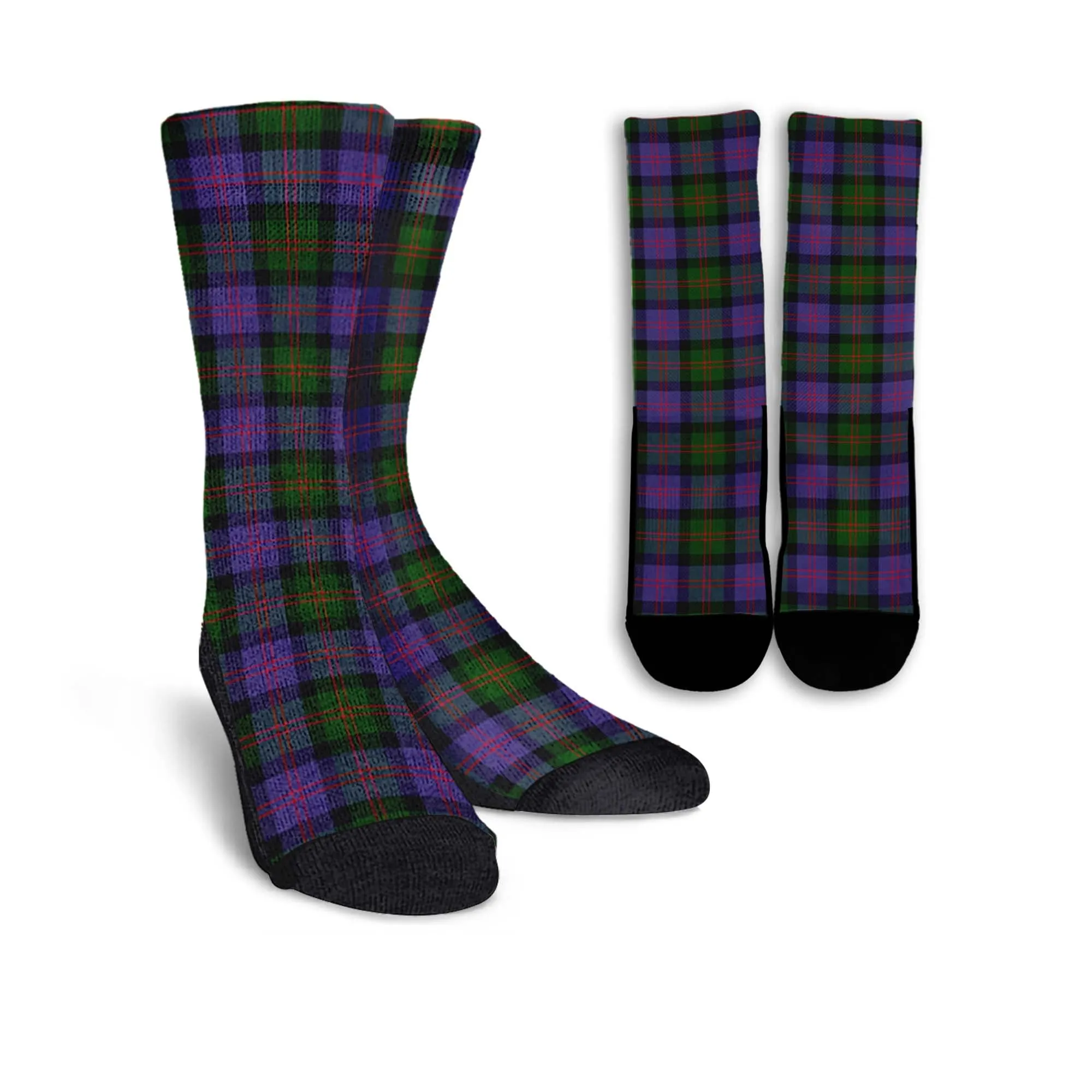 Blair Modern Tartan Crew Socks