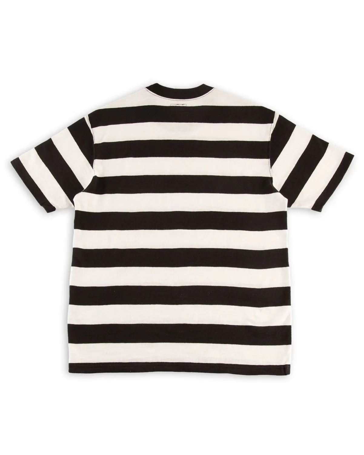 Buco Stripe Tee S/S - White/Black