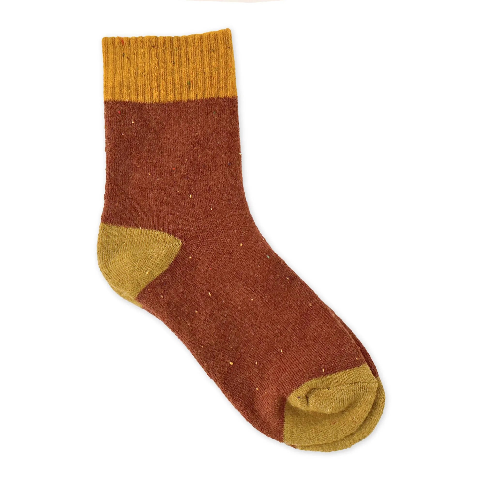 Cami Socks: Gray - Black - Tan