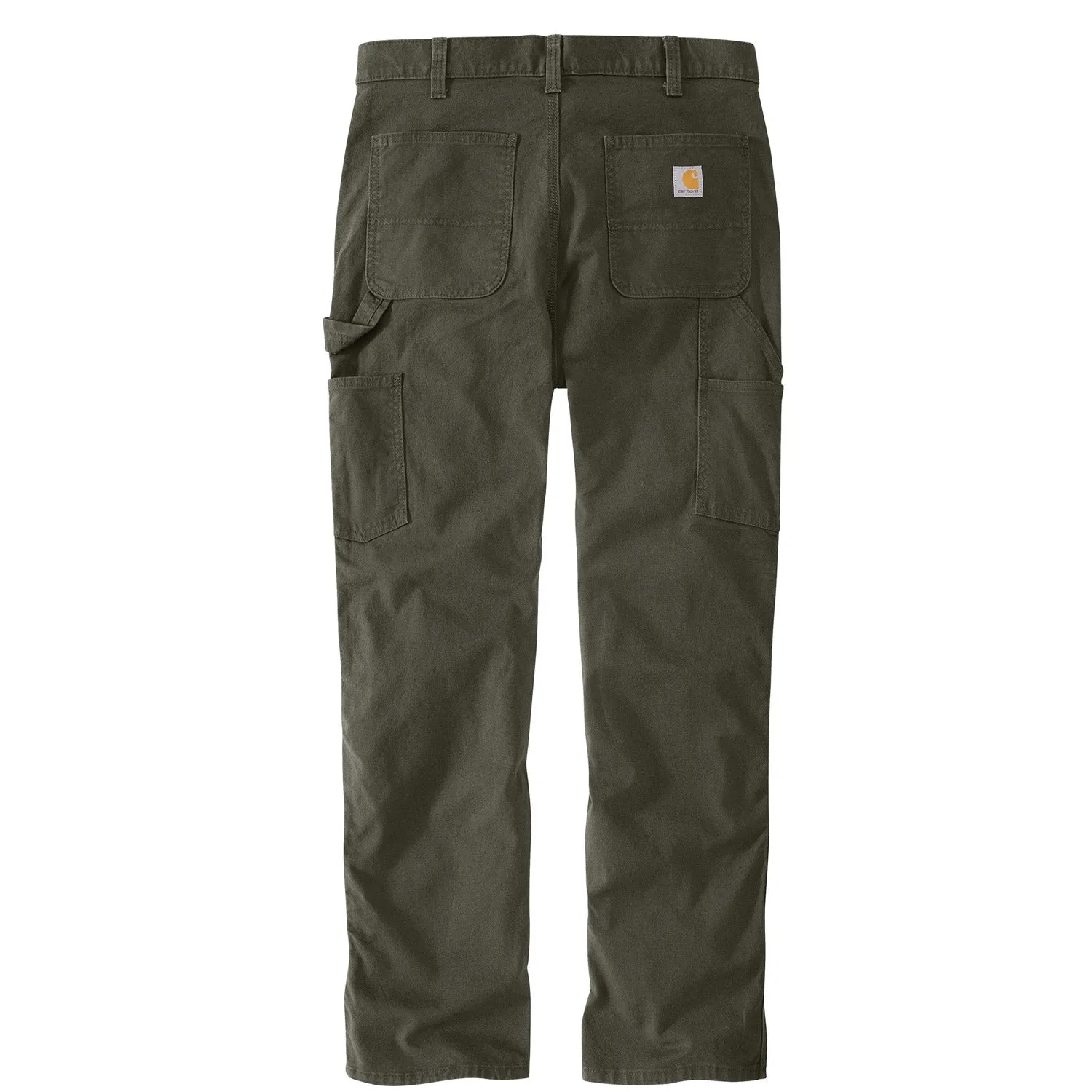 Carhartt Men's Rugged Flex® Relaxed Fit Double-Front Duck Pant_Moss