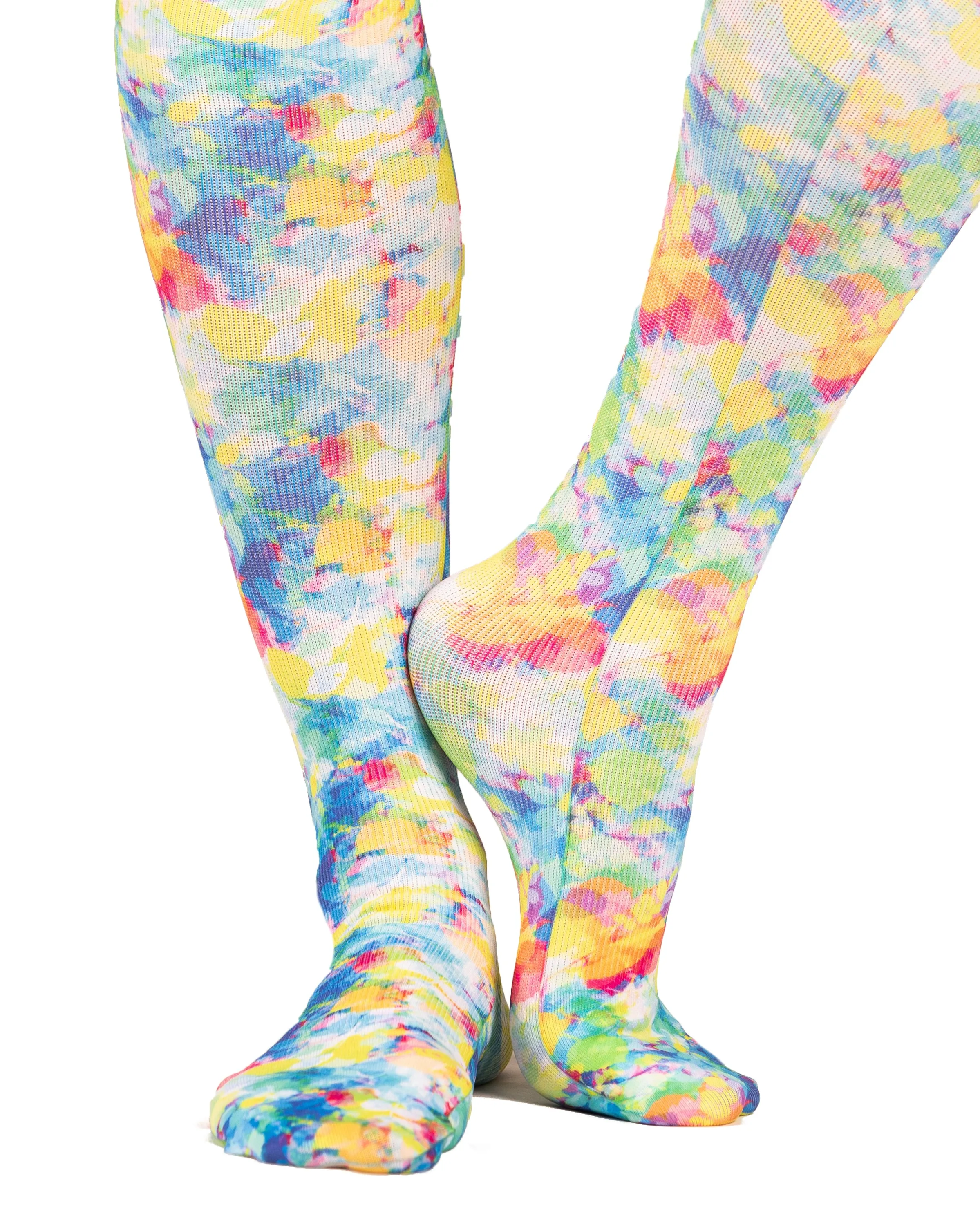 Color Crush Compression Scrubs Socks