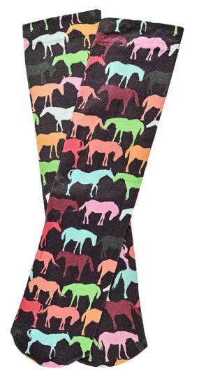 Colorful Horses Socks