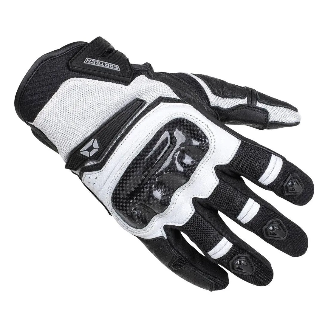 Cortech Sonic-Flo Glove - Black/White