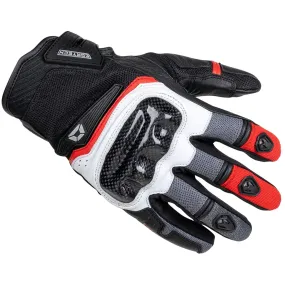 Cortech Sonic-Flo Glove - Red/White