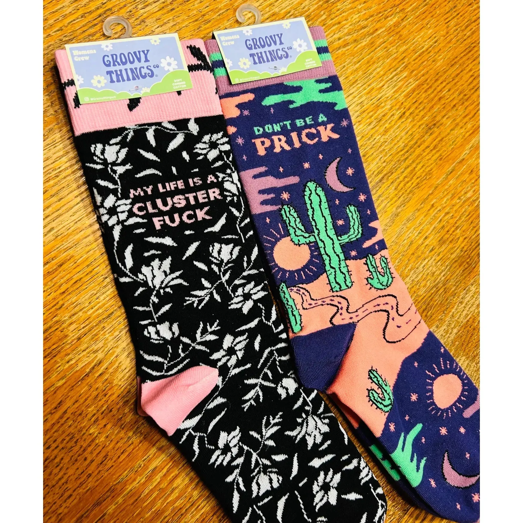 Don't be a Prick Cactus Women's Socks