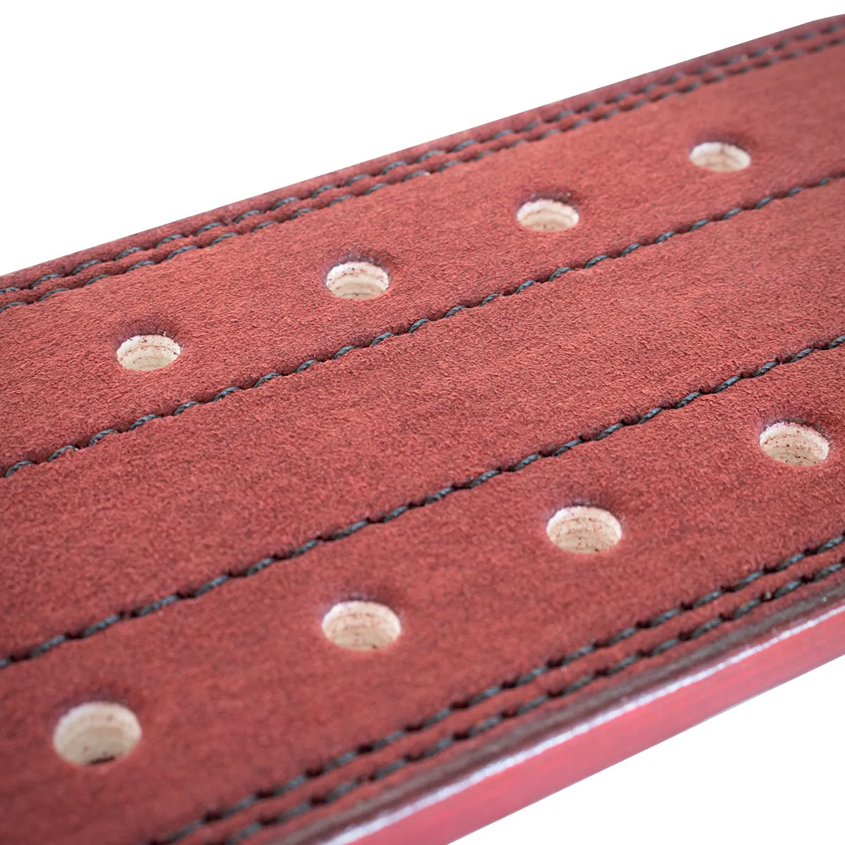 Double Prong Belt, Wine Red Colour, 10MM - IPF Approved