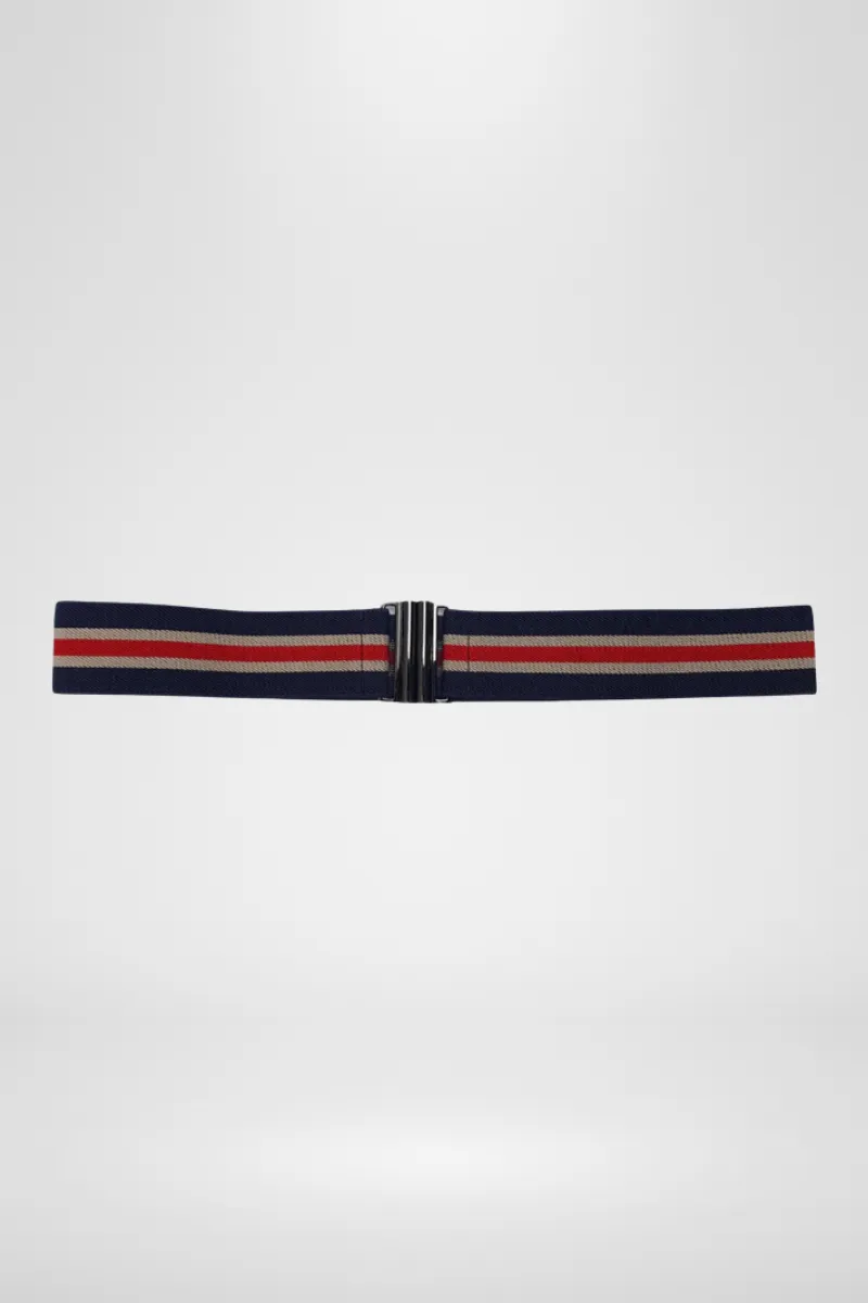 Elastic Belt By 365 - Red Stripe