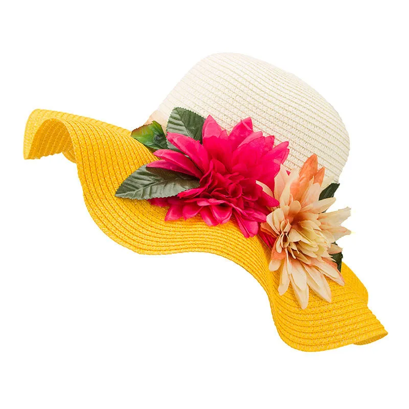 Female Straw Hat For Summer Beach