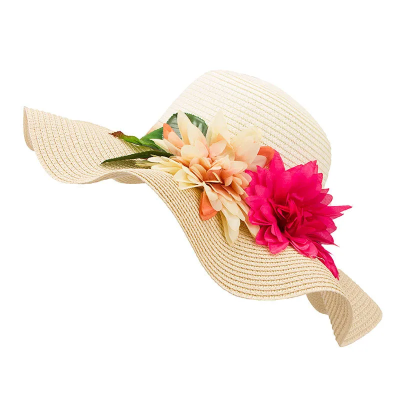 Female Straw Hat For Summer Beach