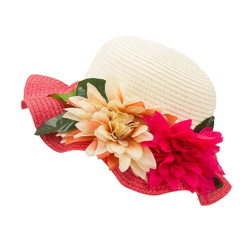 Female Straw Hat For Summer Beach