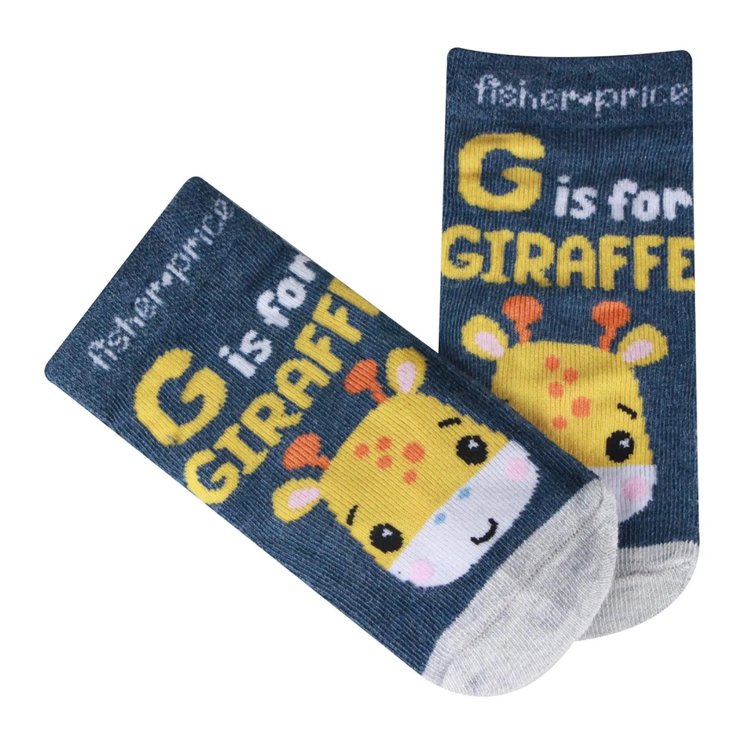 Fisher Price Baby Socks - Pack Of 4