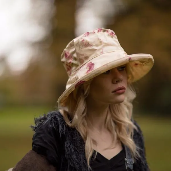 Floral Showerproof Sun Hat