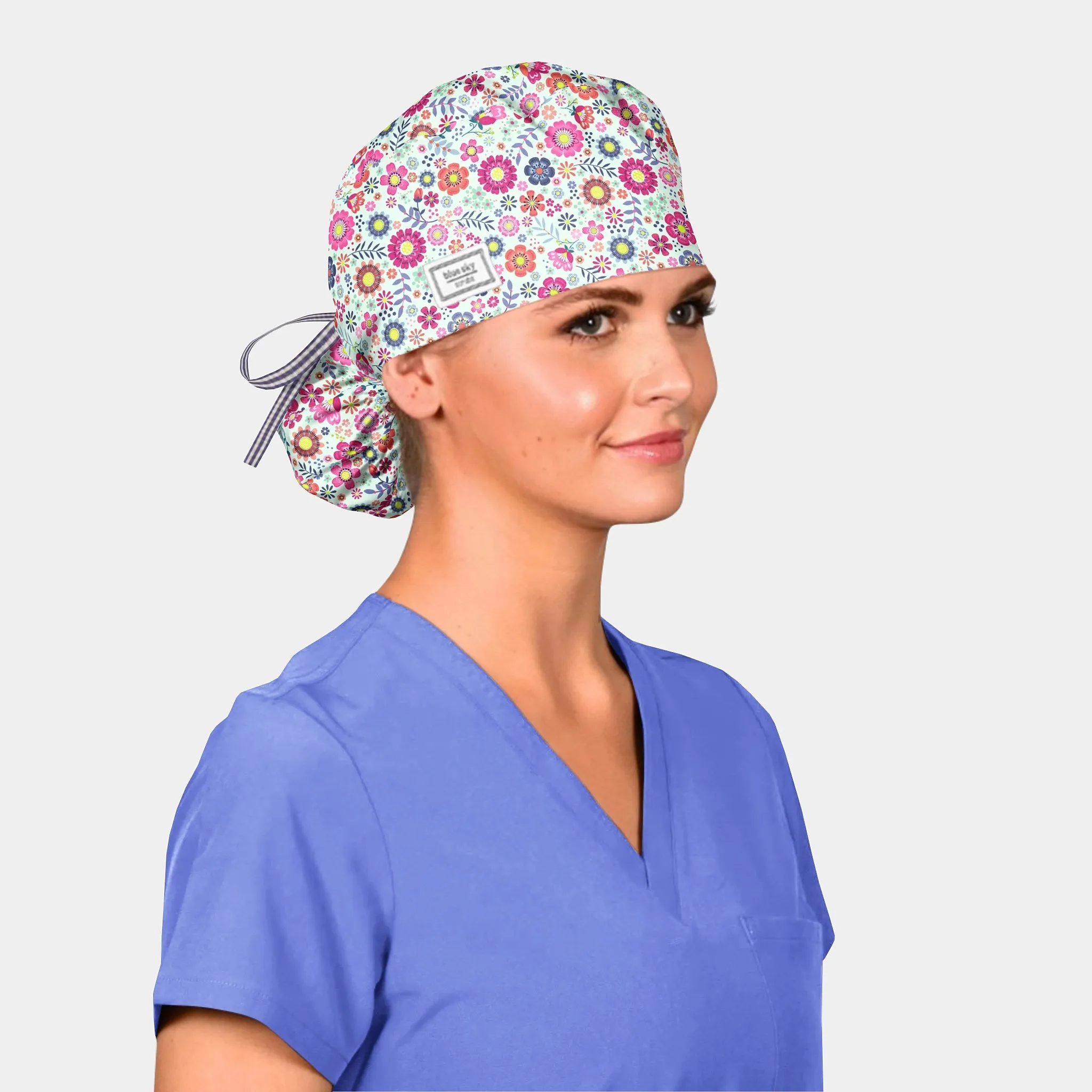 Flowery - Pony Surgical Hats