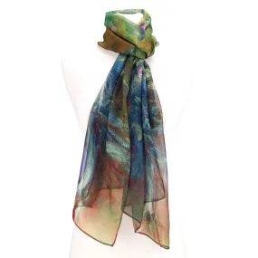 Irises by Monet Scarf