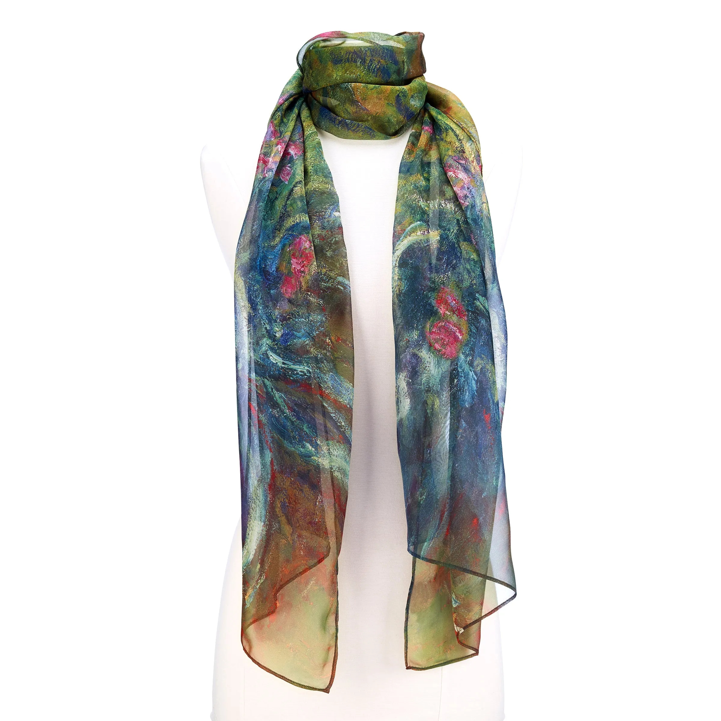 Irises by Monet Scarf