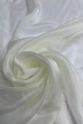 Ivory Silk Chiffon