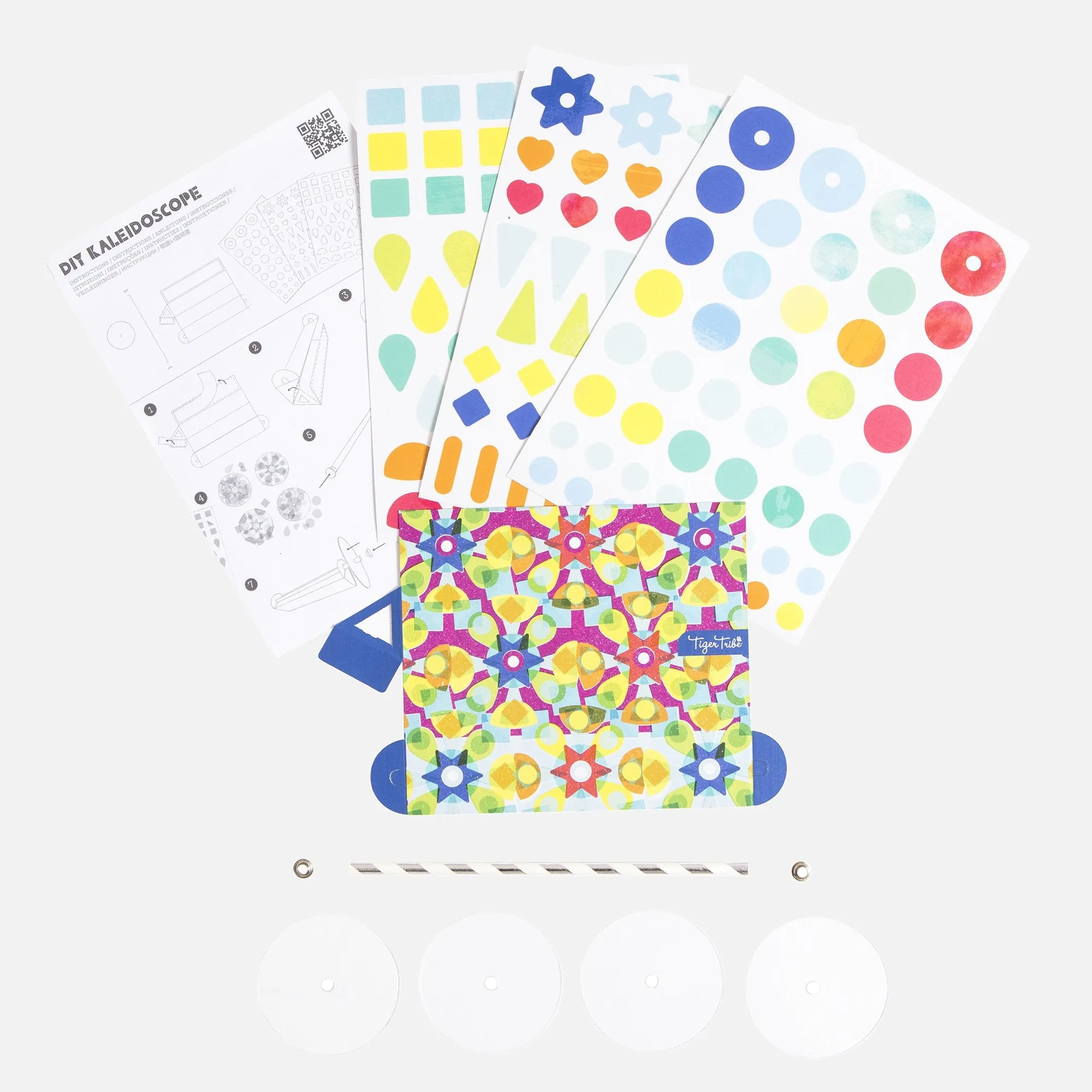 Kaleidoscope Kit - Easy Stick & Play