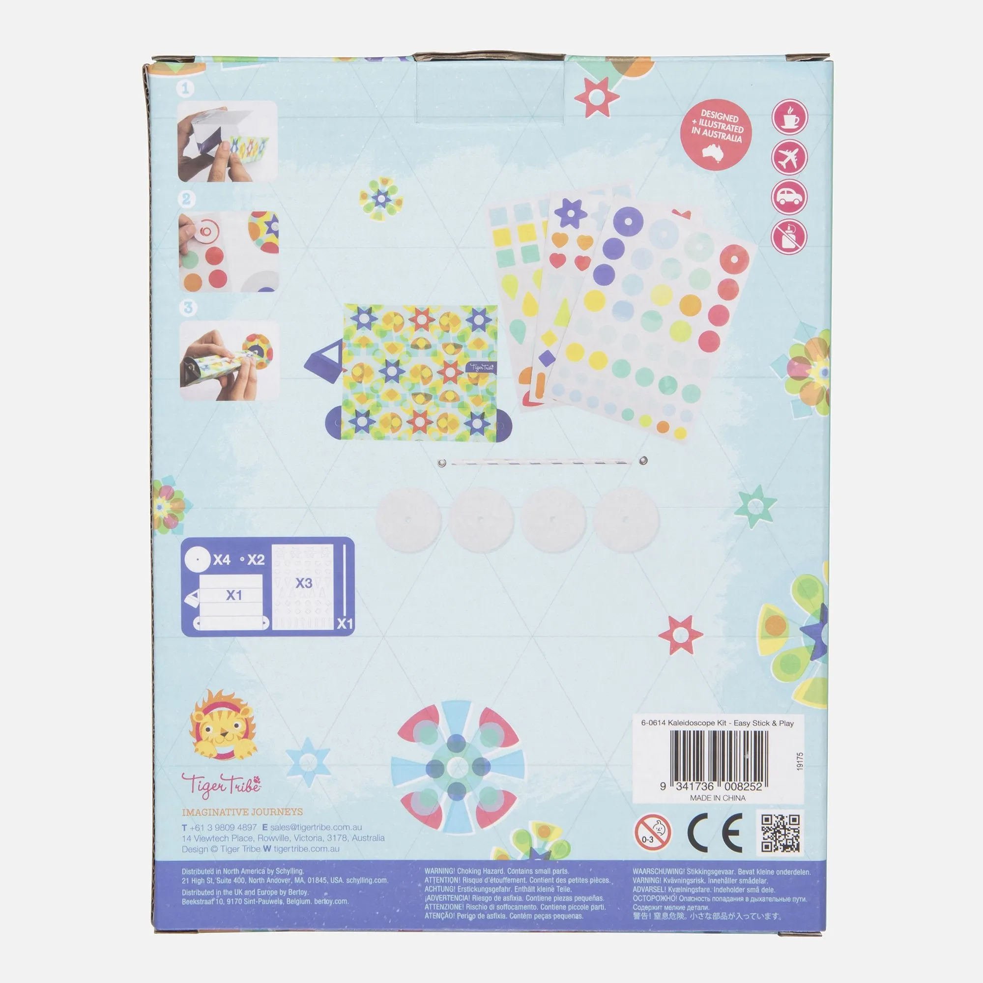 Kaleidoscope Kit - Easy Stick & Play