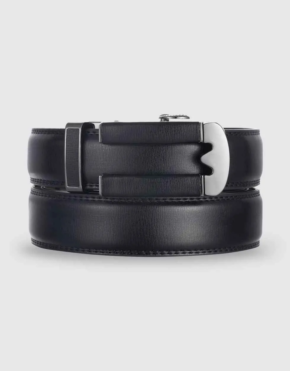 Magnet Leather Ratchet Belt