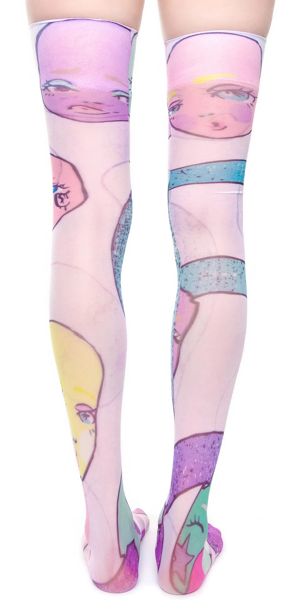 MAMA! Dolls Sheer Knee High Socks