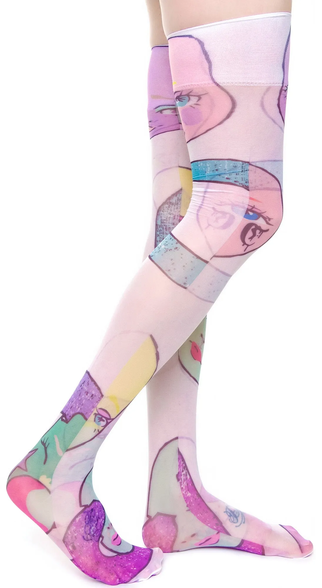 MAMA! Dolls Sheer Knee High Socks