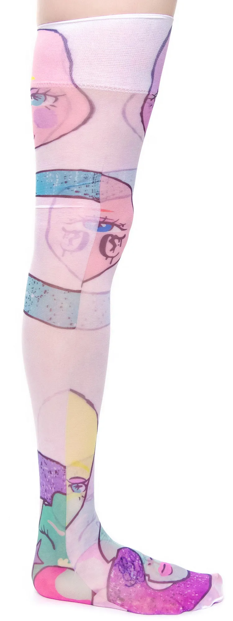 MAMA! Dolls Sheer Knee High Socks