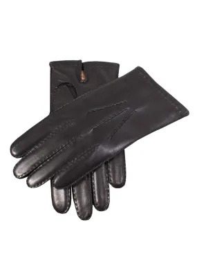 Men's Handsewn Three-Point Cashmere-Lined Leather Gloves