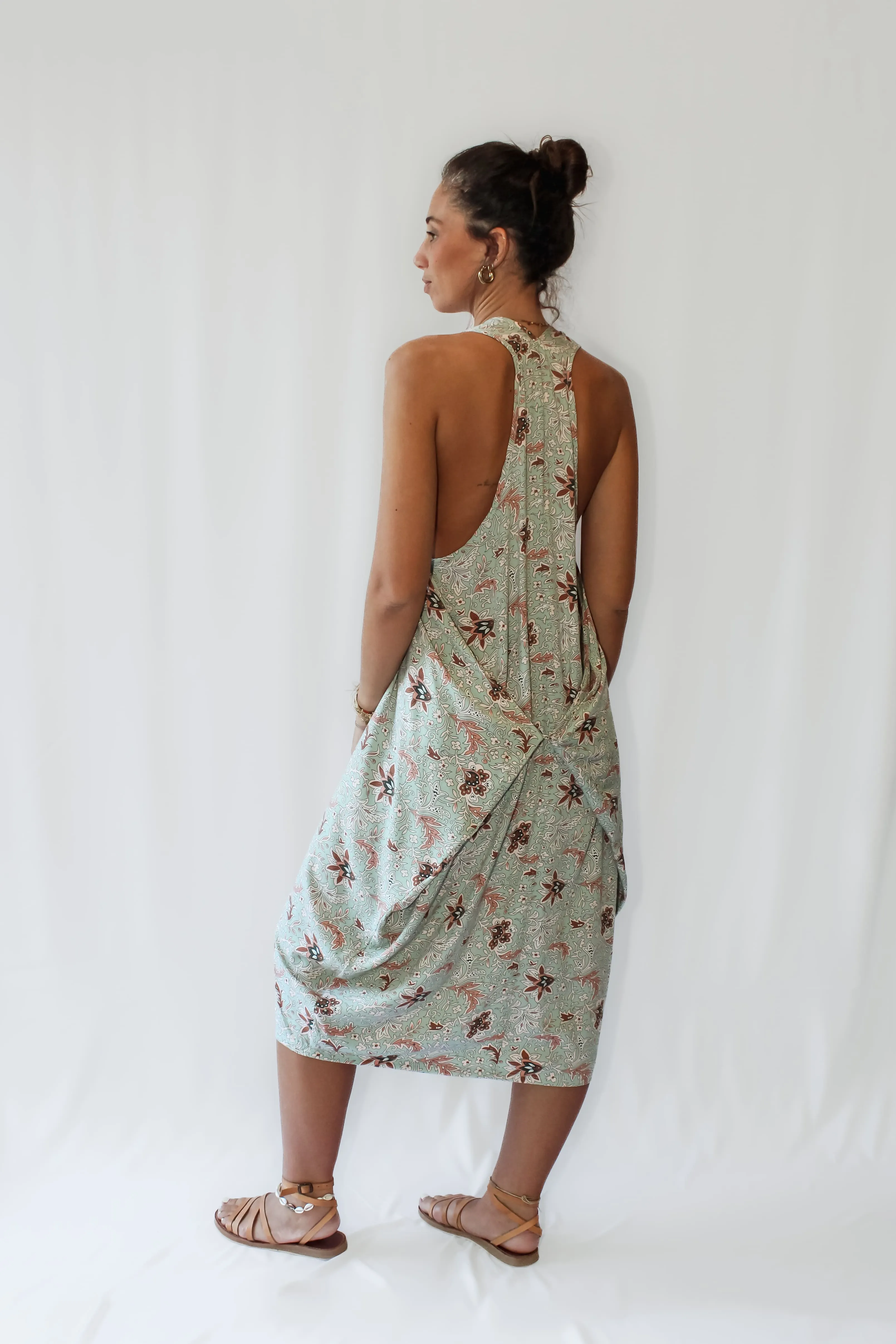 Midi Wingdress - soft turquoise