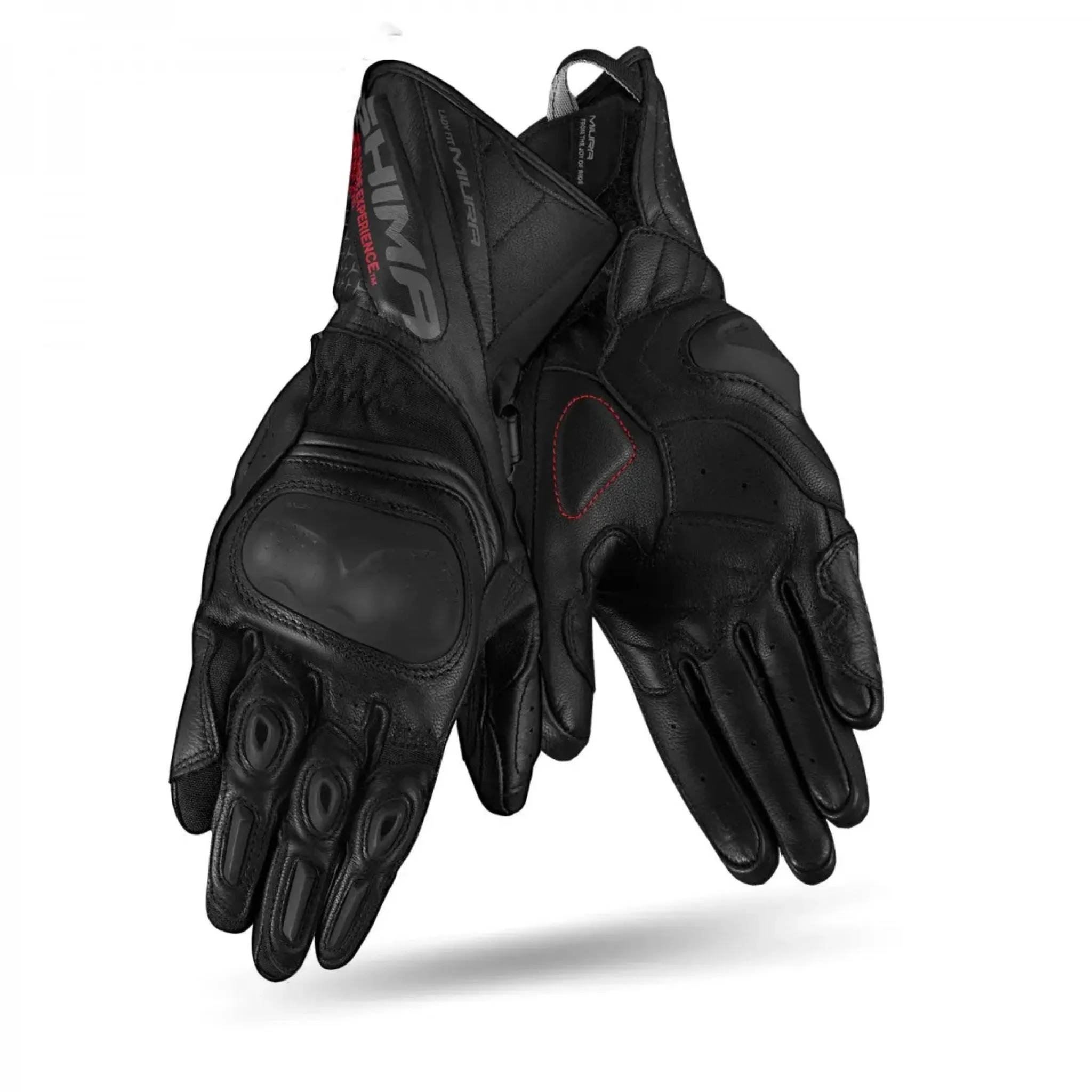 MIURA - Women's Motorcycle Gloves - Black