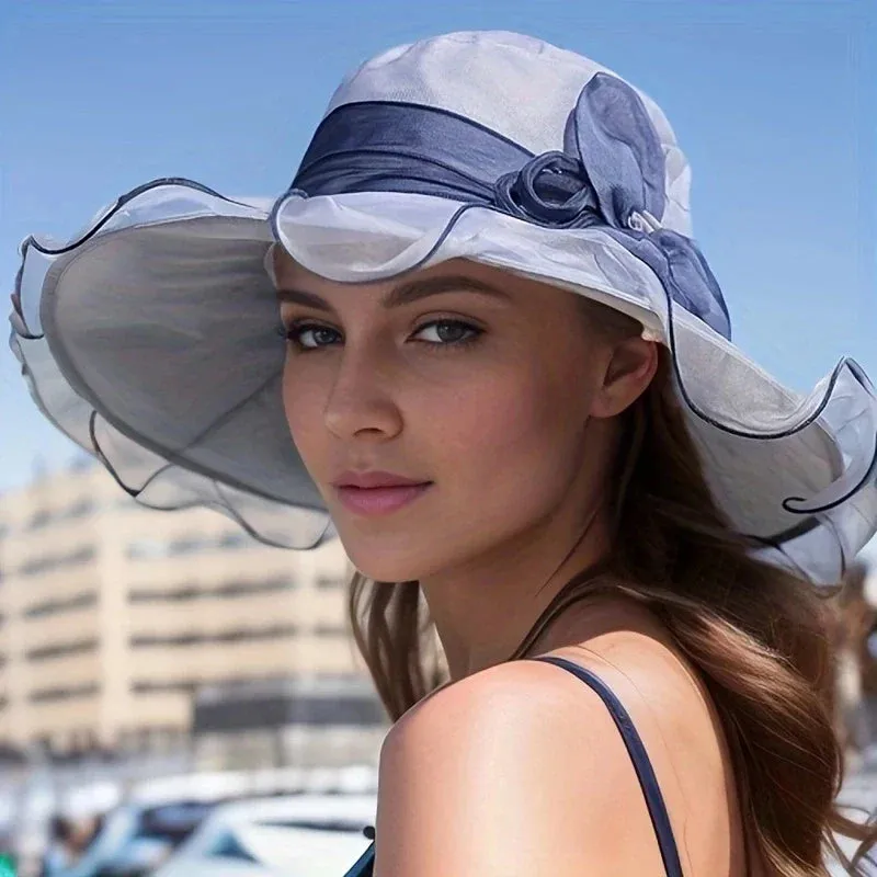 Mulberry Sunscreen Fisherman Hat Women's UV Big Brim Sun Hat