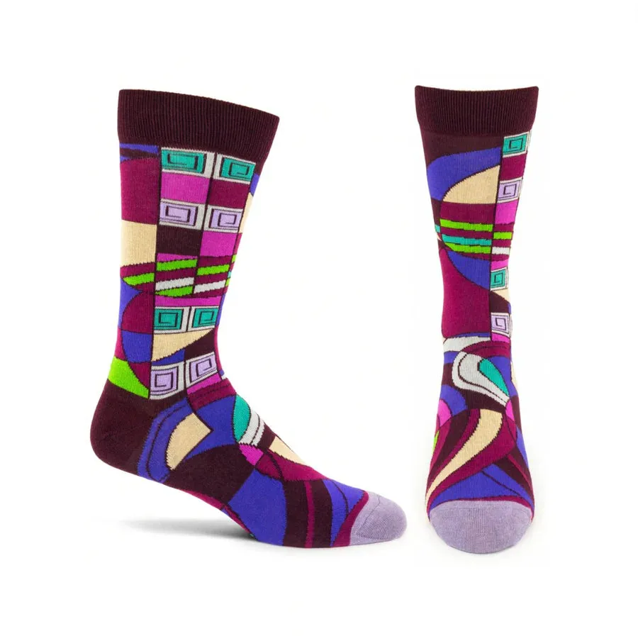 Ozone - FLW Hoffman Rug 1 Socks