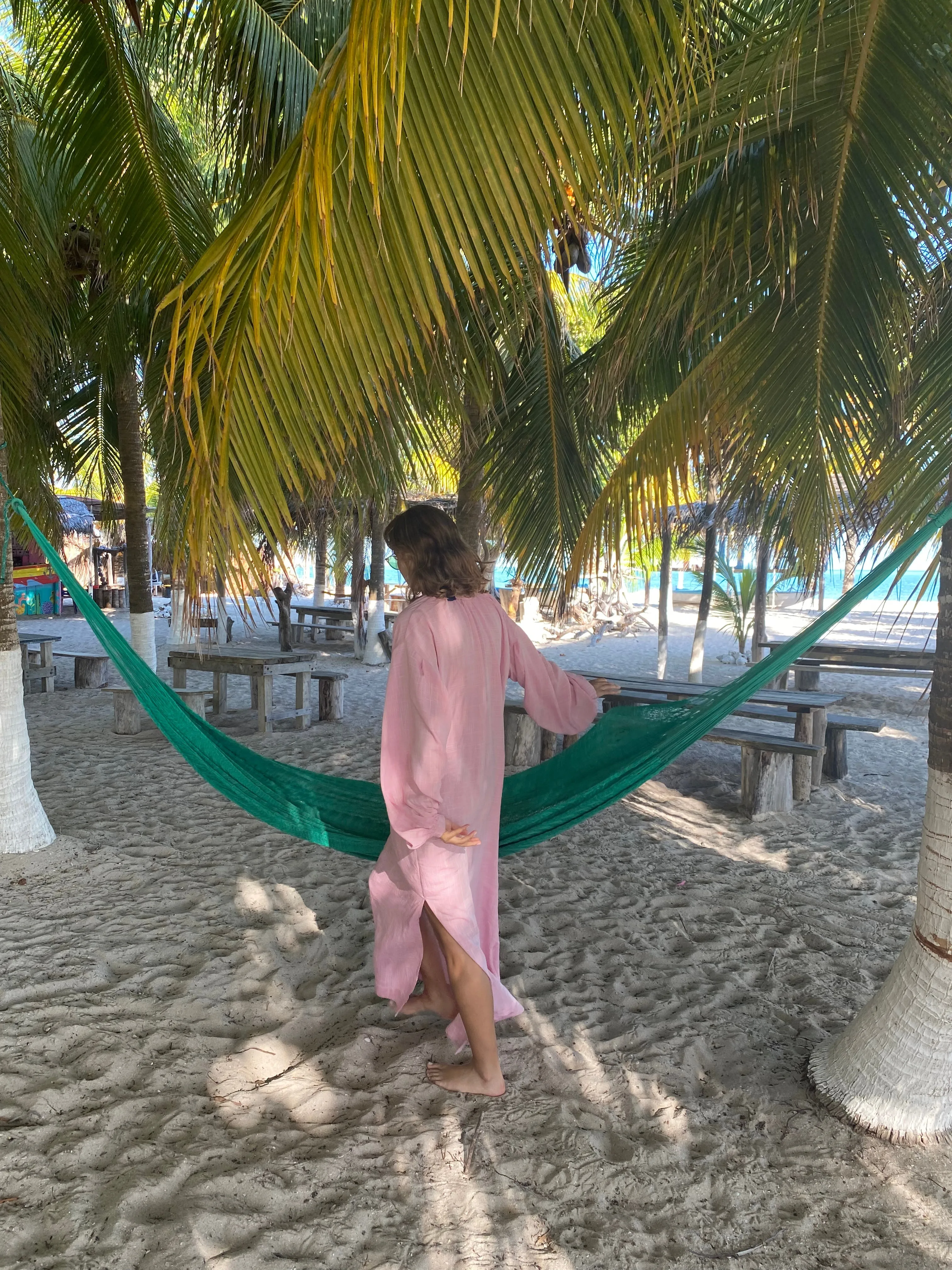 Pink Caftan by Pájara Pinta