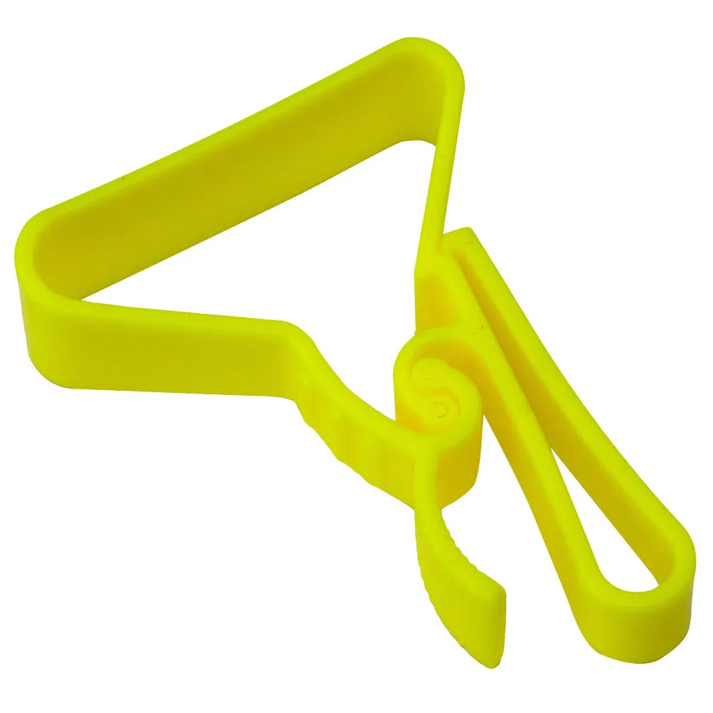 Pyramex® Hard Hat Clip - Black/Lime - HHC1