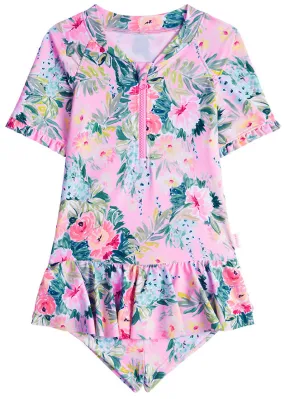 Seafolly sunsuits - pink floral