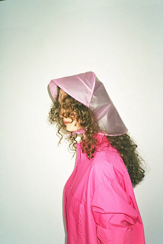 Sheer Pink Rain Bonnet