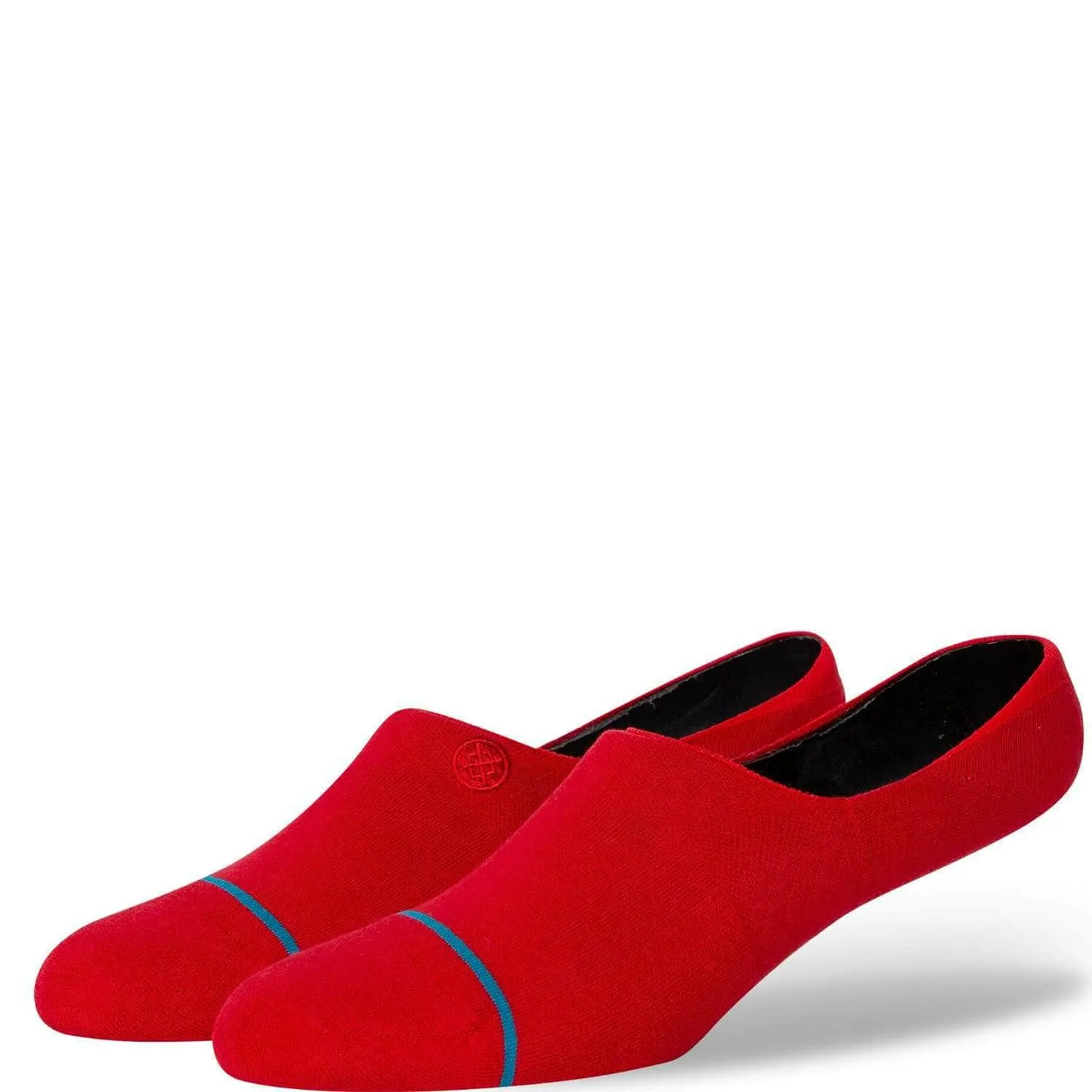 Stance Icon Super Invisible/No Show Ankle Socks - Red