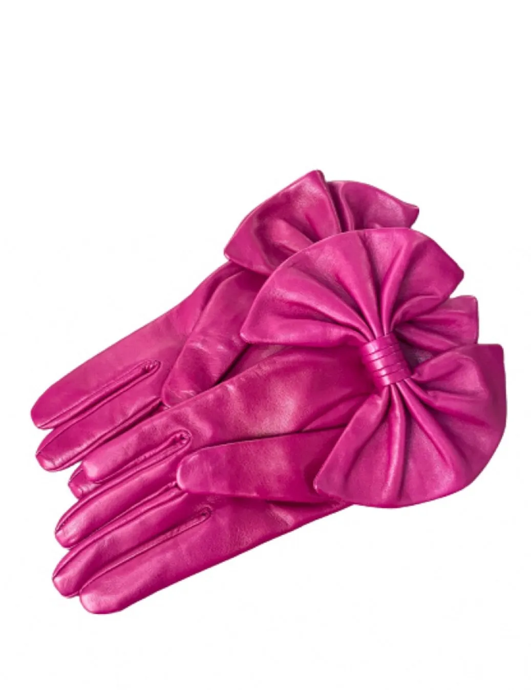 Stephanie Minnie Massive - Women's Silk Lined Leather Gloves