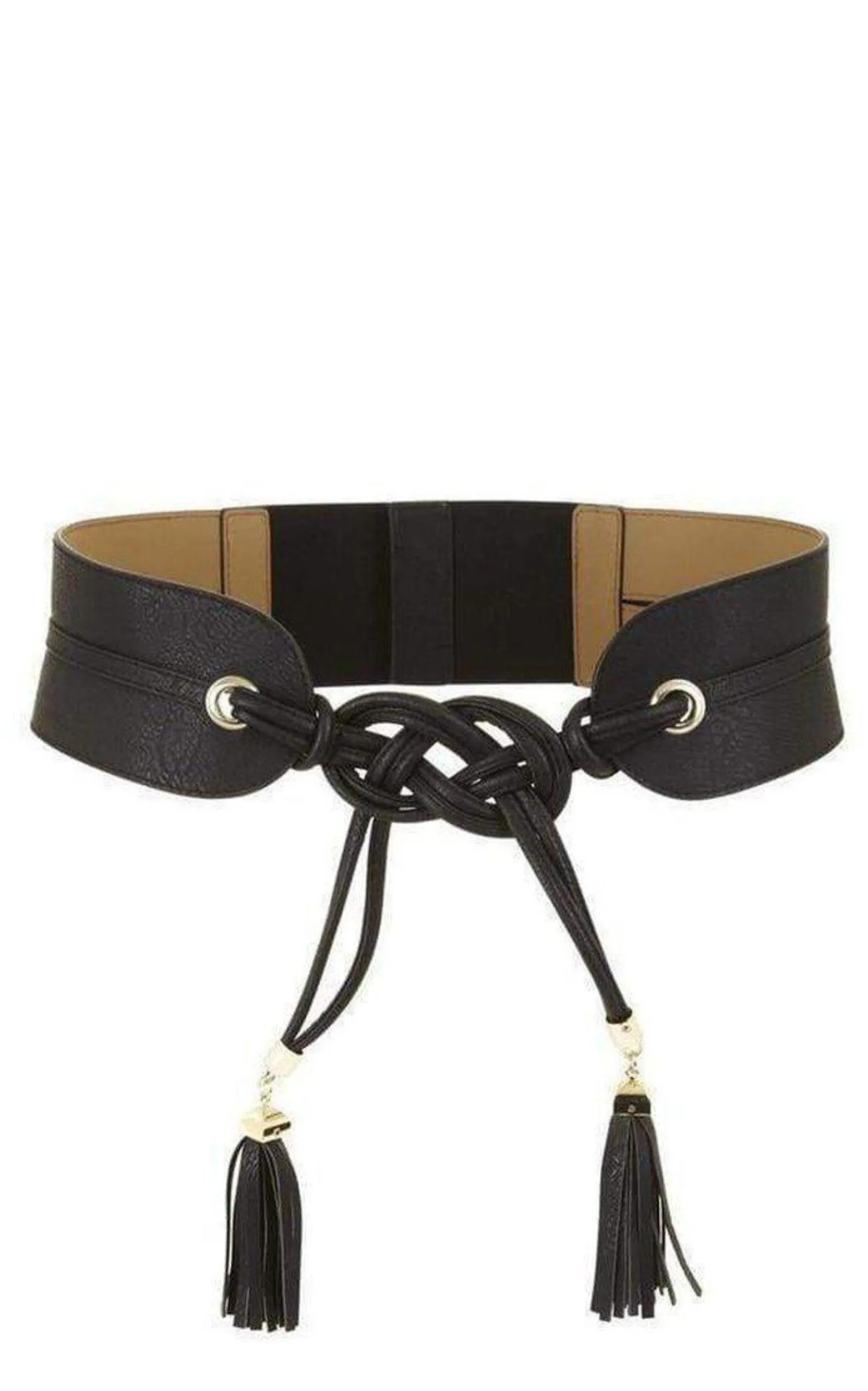 Tie Tassel Black Belt