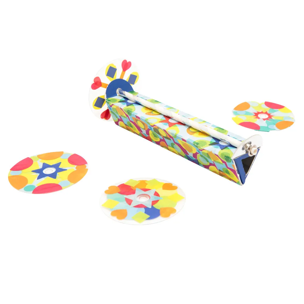 Tiger Tribe Kaleidoscope Kit -Easy Stick & Play