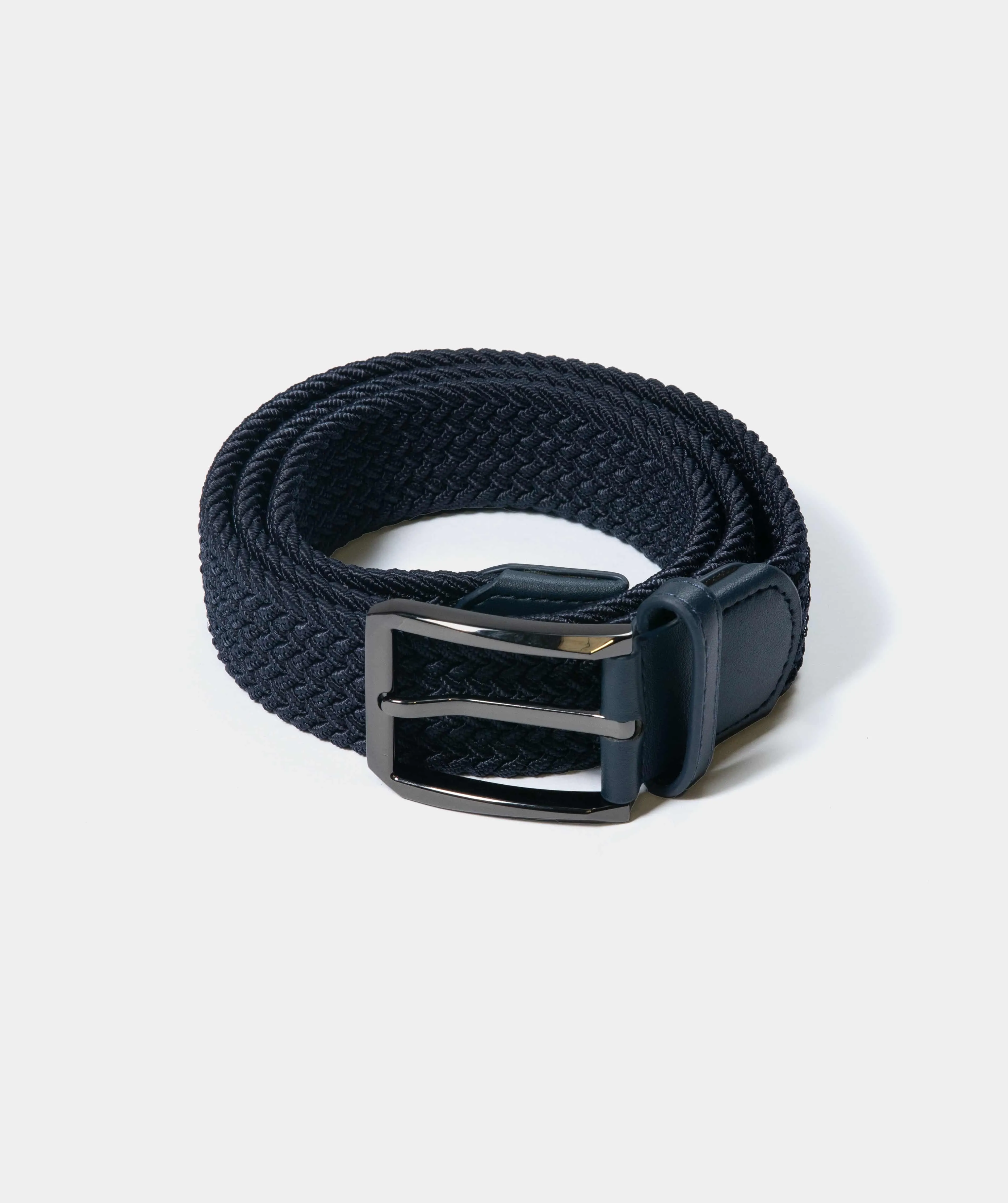 TOUR WEBBED BELT - NAVY