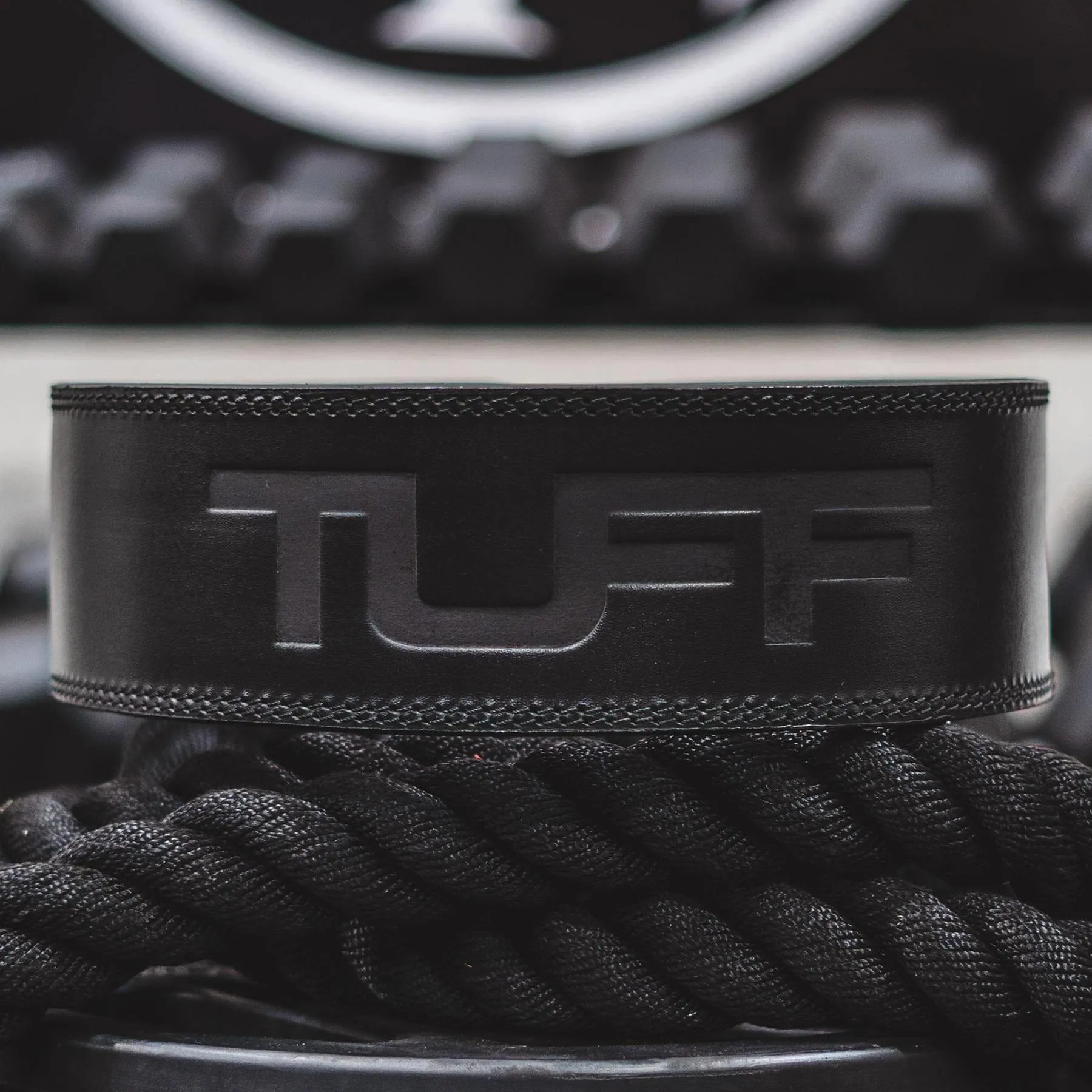 TUFF 13mm LEATHER LEVER WEIGHT BELT