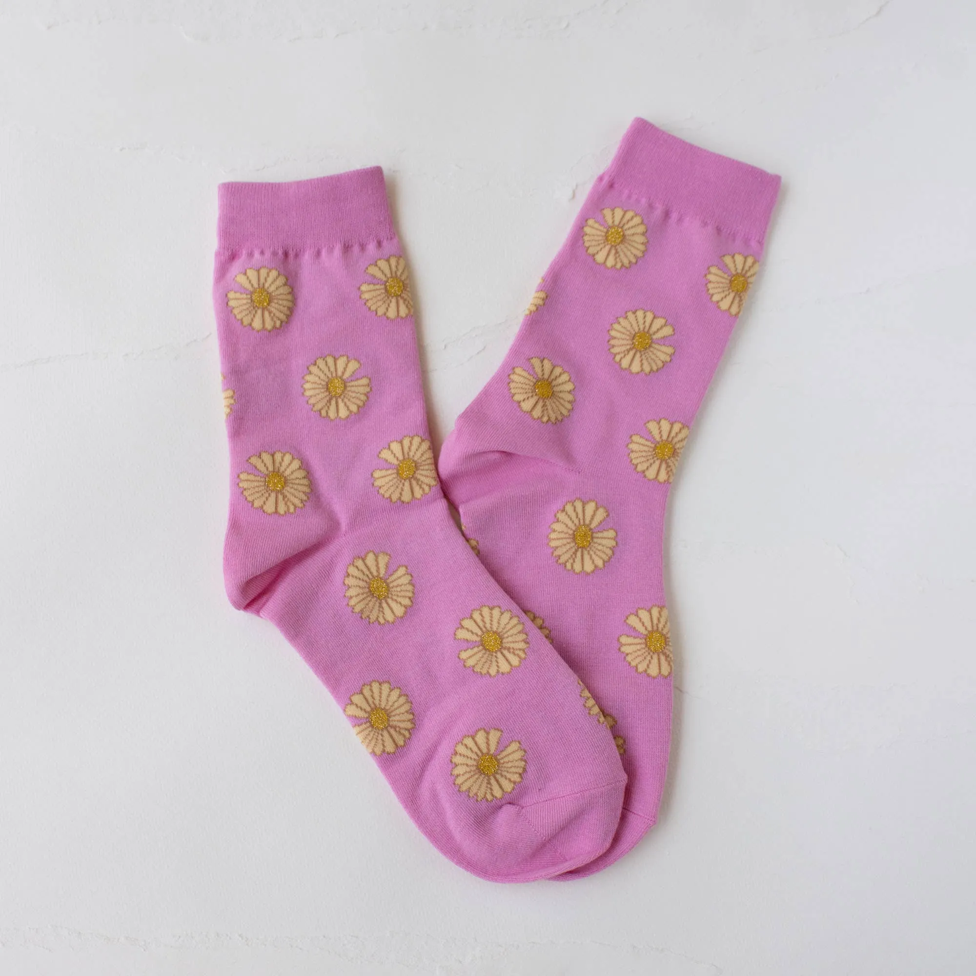 Vivid Daisy Socks